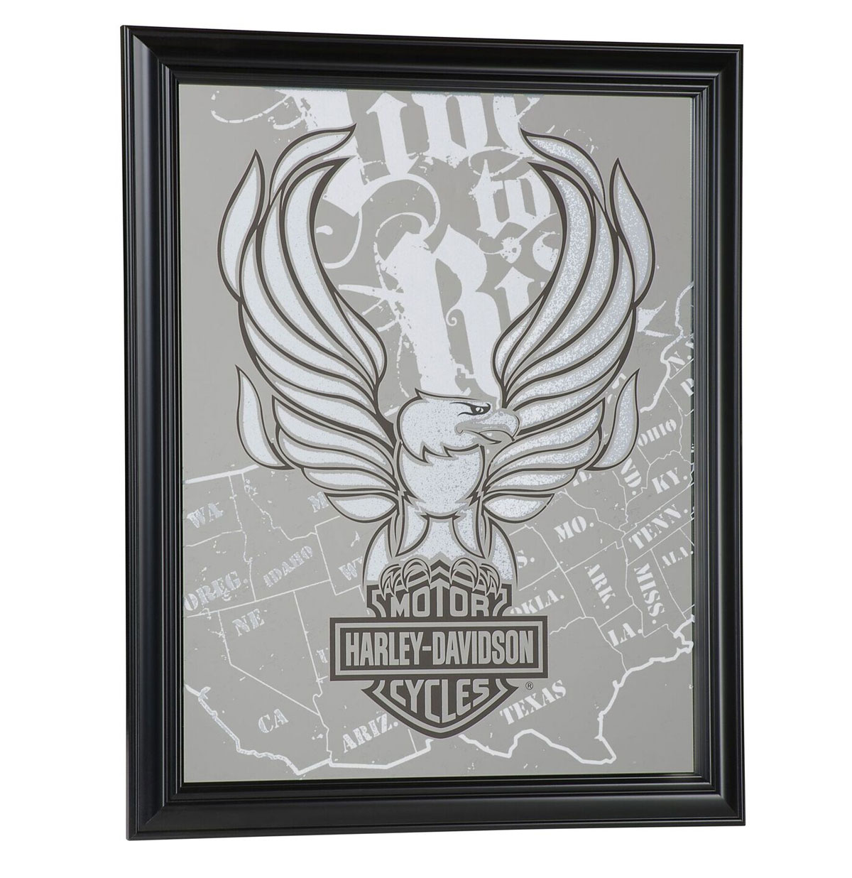 Harley-Davidson Live To Ride Adelaar Spiegel - LAATSTE STUKS | 34% korting | Harley-Davidson