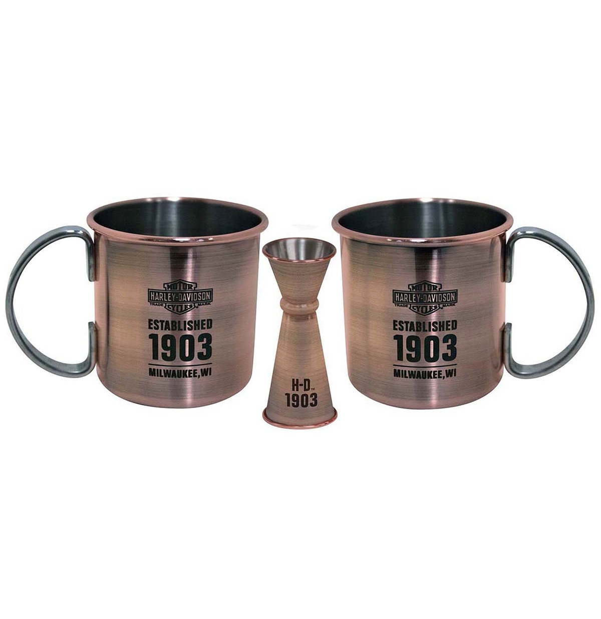 Harley-Davidson Moscow Mule Set LAATSTE STUKS | 20% korting | Harley-Davidson
