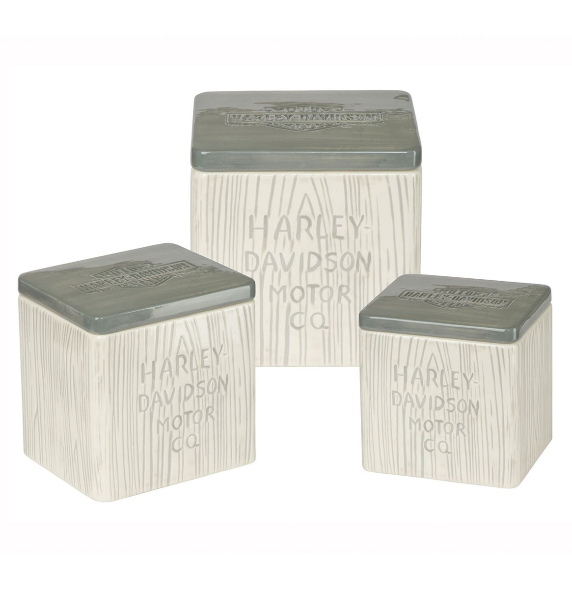 Harley-Davidson Motor Co. Opbergblikken Set Van 3 | 17% korting | Harley-Davidson