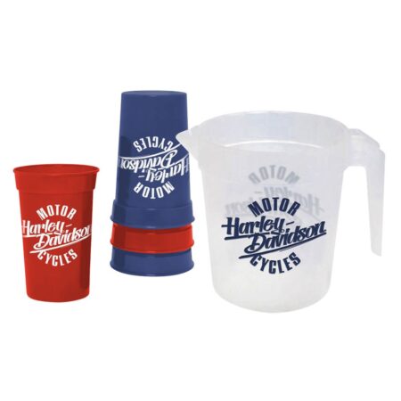 Harley-Davidson Motorcycle Pitcher Set | 17% korting | Harley-Davidson