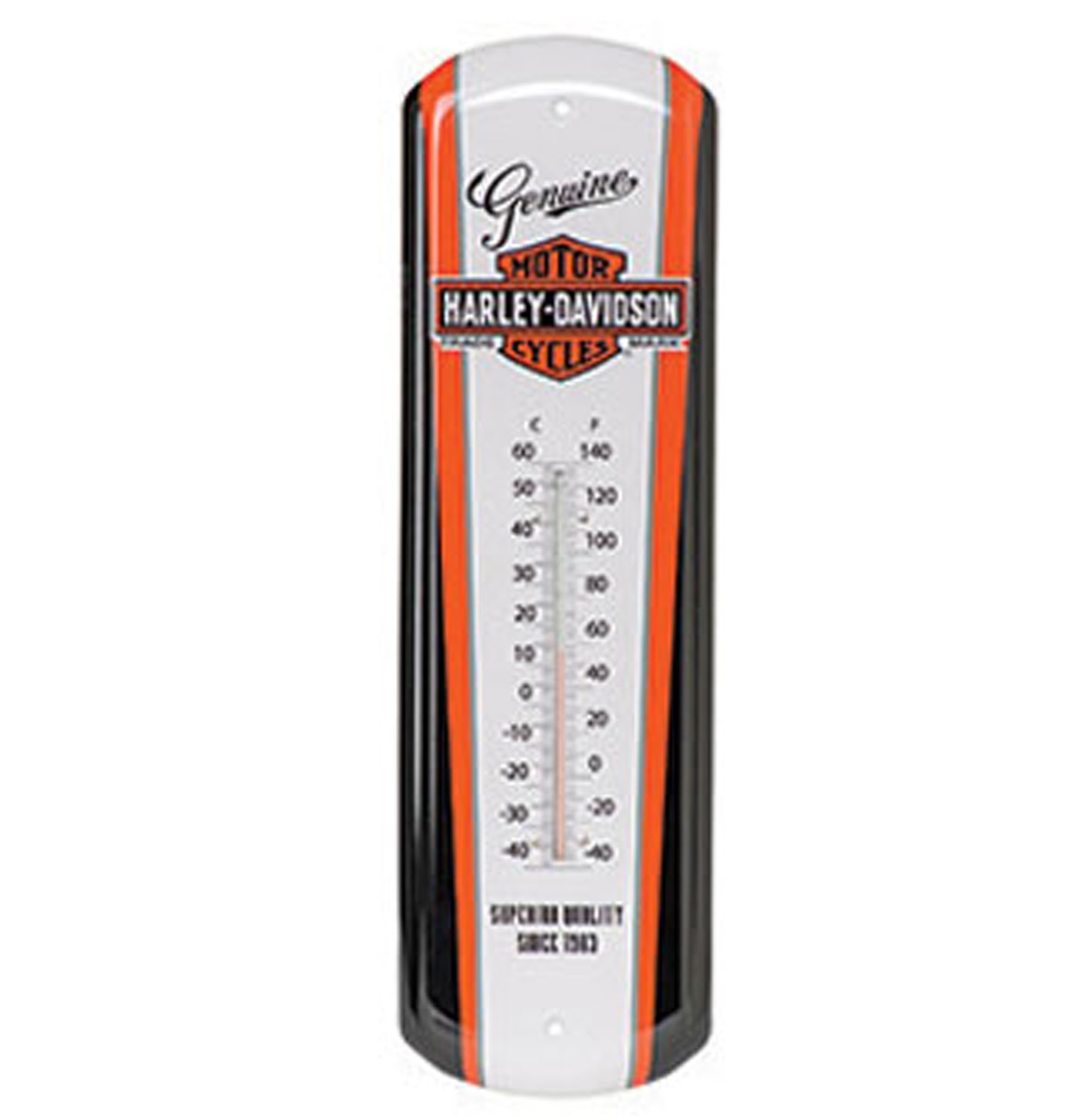 Harley-Davidson Nostalgic Bar & Shield Tinnen Thermometer | Harley-Davidson