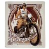 Harley-Davidson Nouveau Babe Metalen Bord - 33 x 38cm LAATSTE STUKS | Harley-Davidson