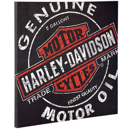 Harley-Davidson Oil Can Canvas Print | Harley-Davidson