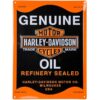 Harley-Davidson Oil Can Tinnen Bord | Harley-Davidson