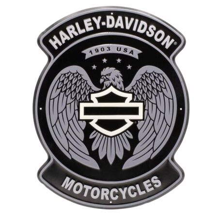 Harley Davidson - Open B&S Adelaar Metalen Bord | Harley-Davidson