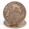 Harley-Davidson Patriot Kunstleren Onderzetter Set - 4 Stuks | Harley-Davidson