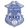 Harley-Davidson - Police Metaal Bord (30 x 40cm) | Harley-Davidson