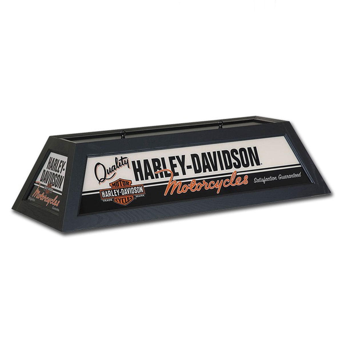 Harley-Davidson Quality Motorcycles Billiard Lamp - Black Finish | Harley-Davidson