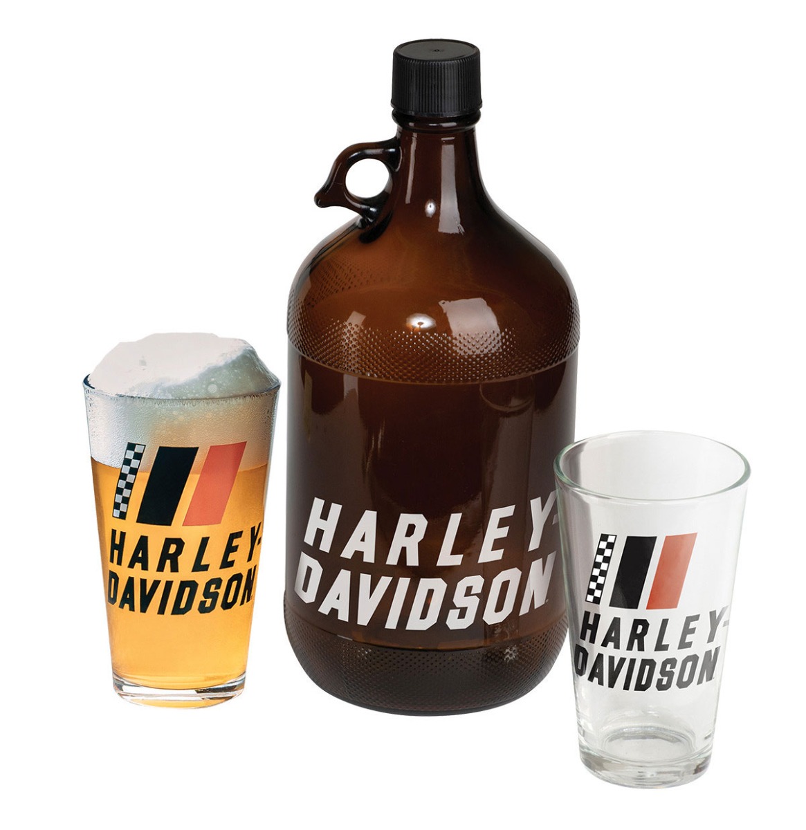 Harley-Davidson Racing Stripes Growler Set LAATSTE STUKS | 20% korting | Harley-Davidson