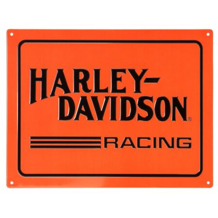 Harley-Davidson Racing Tinnen Bord Met Reliëf - 30 x 40 cm | Harley-Davidson