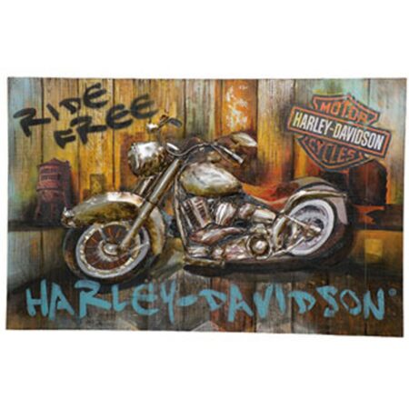 Harley-Davidson Ride Free Muur Decoratie | 8% korting | Harley-Davidson