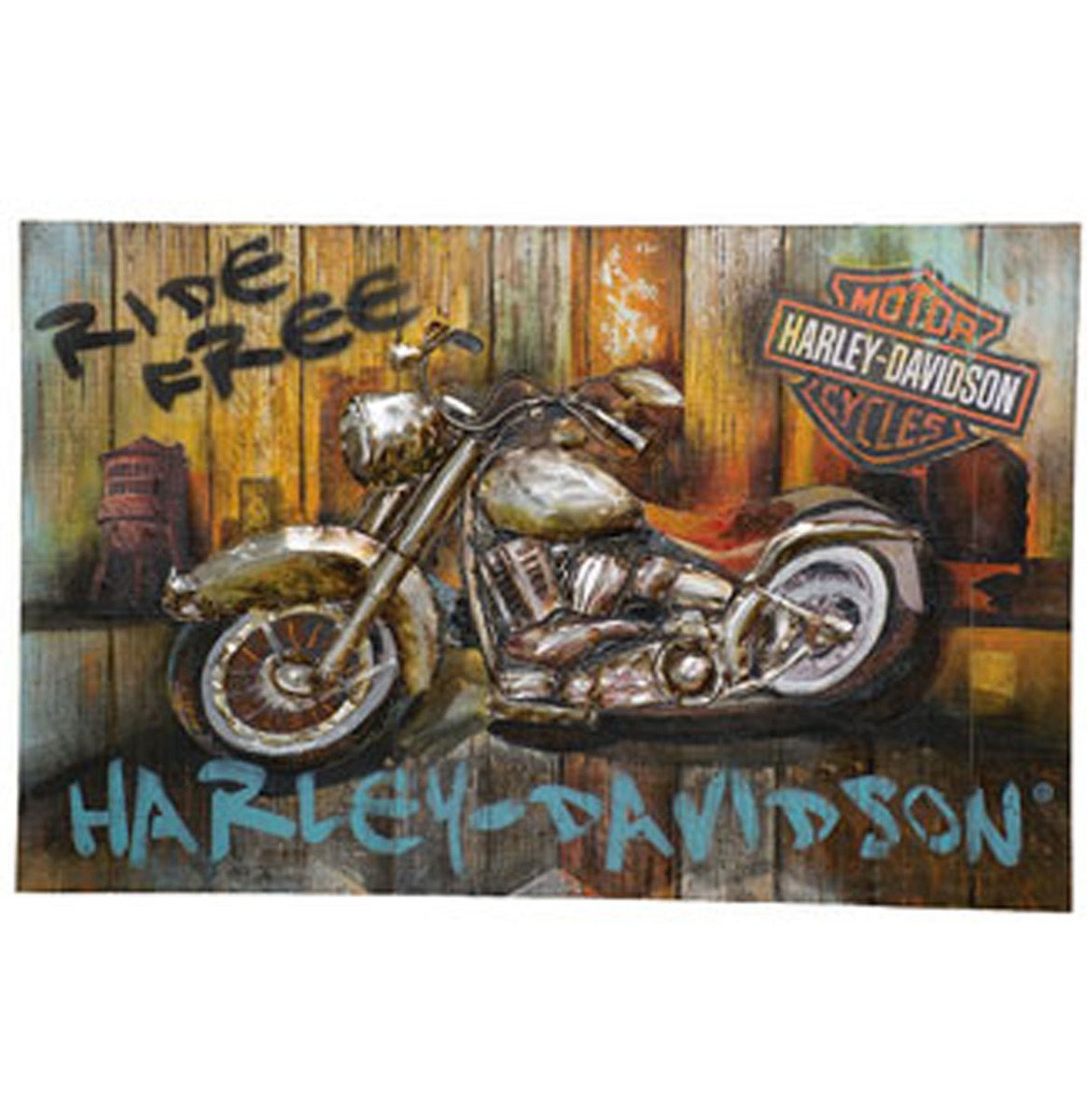 Harley-Davidson Ride Free Muur Decoratie | 8% korting | Harley-Davidson