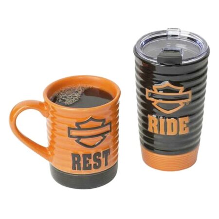 Harley-Davidson Ride & Rest Reis- En Koffiebeker Set | Harley-Davidson
