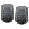 Harley-Davidson Smoke Gray Rocks Stapelbare Glazen Set | Harley-Davidson