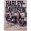 Harley-Davidson The Liberator Tinnen Bord Met Reliëf - 30 x 40 cm | Harley-Davidson