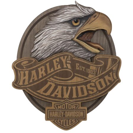 Harley-Davidson Uitgesneden Adelaar Wandbord 48 x 57 cm | Harley-Davidson