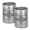 Harley-Davidson® Custom Tooled Bewerkte Tinnen Oliebus Borrelglaasje - 68 ml. HDL-18805 | Harley-Davidson