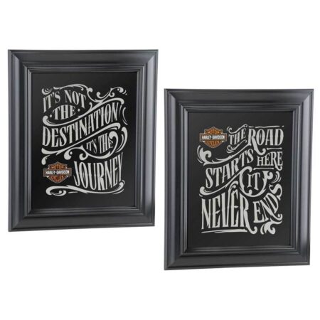 Harley-Davidson® Destination Spiegel Set - Zwart - Set Van 2 LAATSTE STUKS | 11% korting | Harley-Davidson