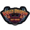 Harley-Davidson® Vivid Winged Bar & Shield LED Wandbord - 52 x 34 cm | Harley-Davidson