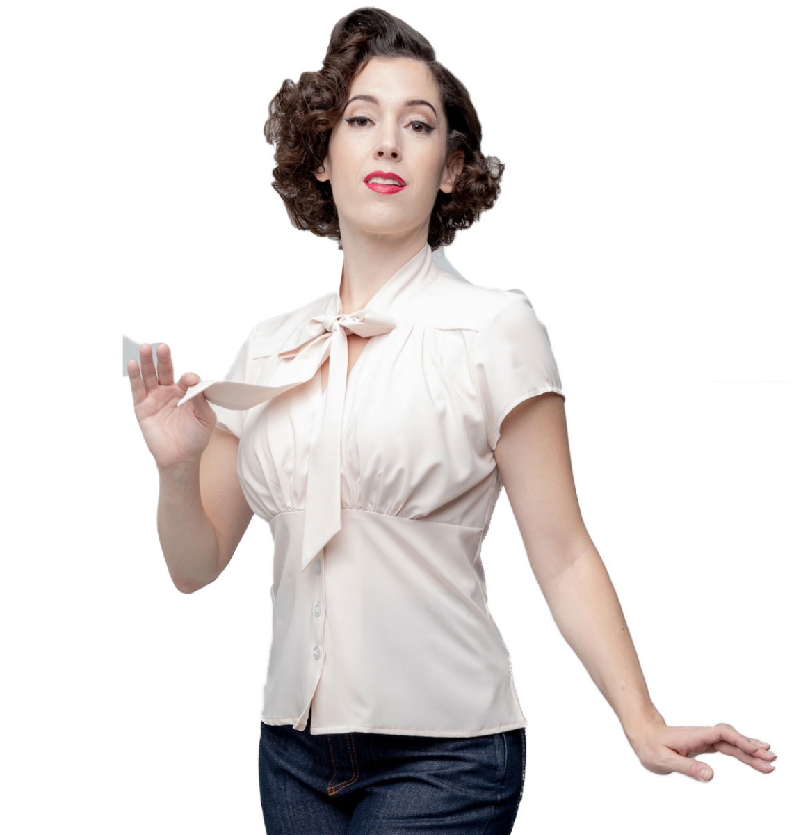 Harlow Tie Top Solid Stone -L | 18% korting | Rock Steady