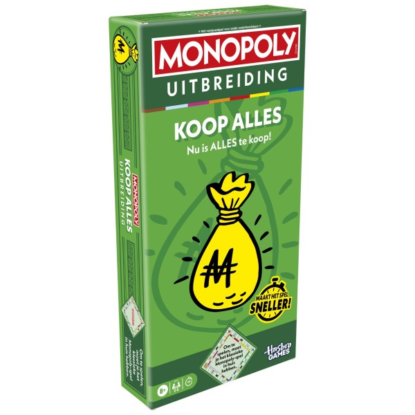 Hasbro Spel Monopoly Uitbreiding Buy Everything | Hasbro