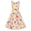 Hearts & Roses Annie Floral Swing Dress Pink-XL | Hearts and Roses