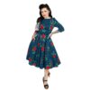 Hearts & Roses Olivia Rose Polka Dot Swing Dress -XS | 21% korting | Hearts and Roses