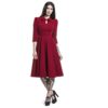 Hearts & Roses Velvet Tea Dress Red-XXXXL | 27% korting | Hearts and Roses