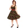 Heidi Dress Cherry-XS | 54% korting | Pinup Couture