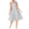 Heidi Dress Grey/Pink-S | 54% korting | Pinup Couture
