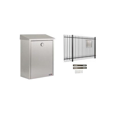 Hekbrievenbus Allux 200 - RVS | Allux