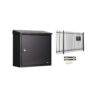 Hekbrievenbus Allux 400 - zwart | Allux