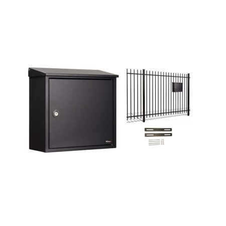 Hekbrievenbus Allux 400 - zwart | Allux