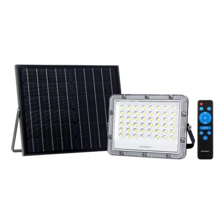Helios Smart Solar Breedstraler - Vervangt 50 Watt - 410 lumen - 6500K - IP65 waterdicht - IK08 - Bestuurbaar via app - Google Home