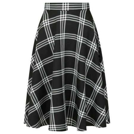 Hell Bunny Piper Skirt -XS | 23% korting | Hell Bunny