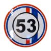 Herbie "53" Emaille Bord - Ø40cm | Fiftiesstore