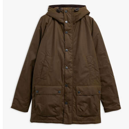 Heren Waxjas Bedale Parka Brown | Barbour