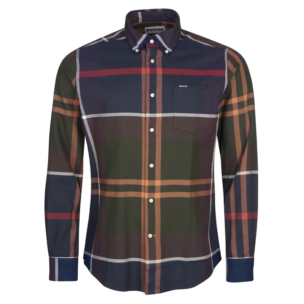 Heren blouse Dunoon taillored classic | Barbour
