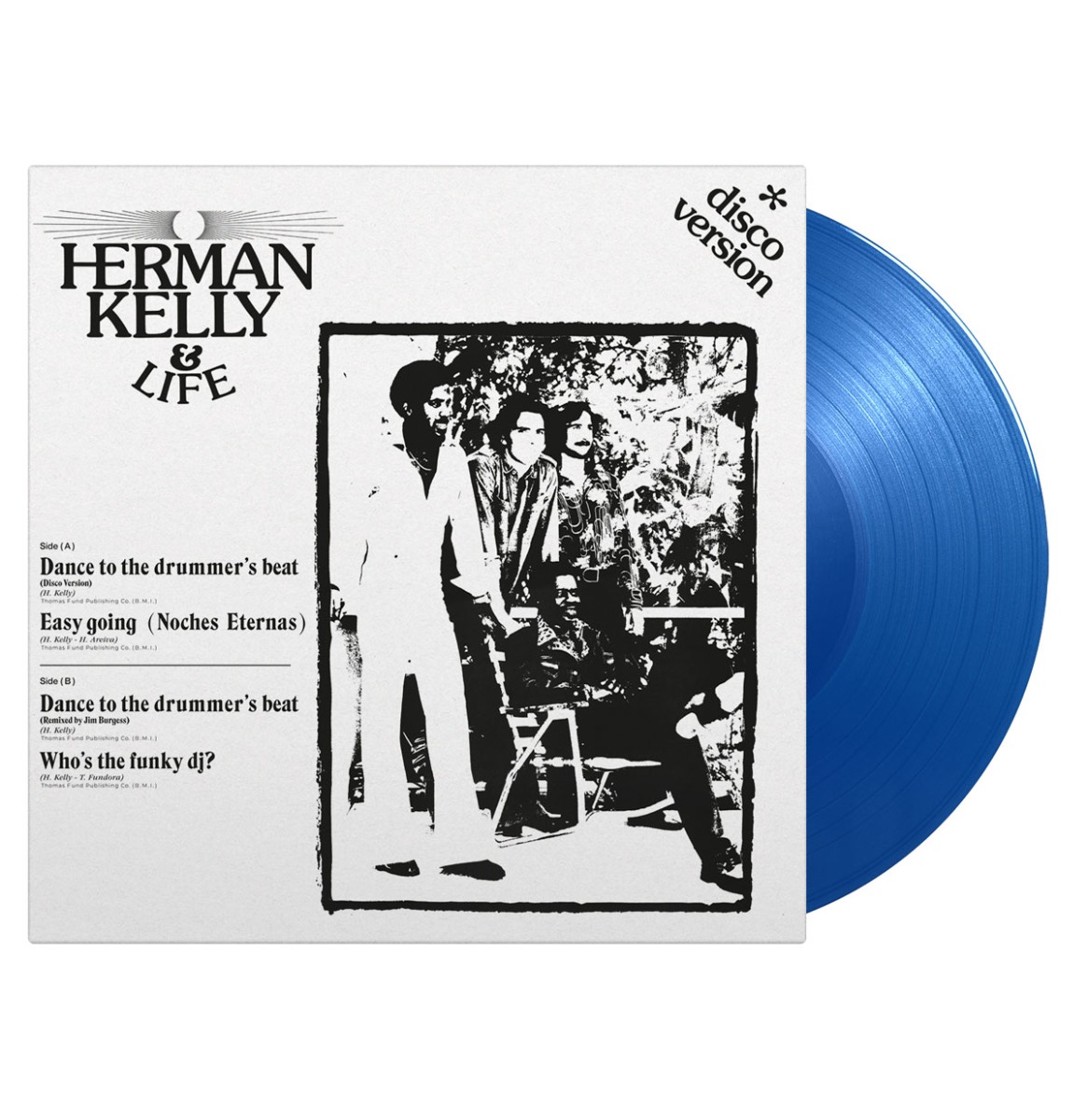 Herman Kelly & Life - Dance To The Drummer's Beat (Blauw Vinyl) (Record Store Day 2024) (LP) | Music on Vinyl