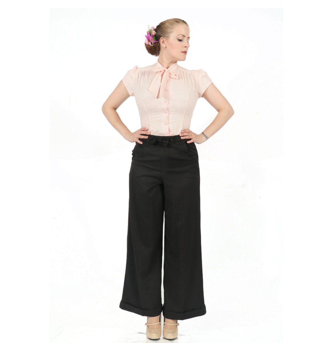 Hidden Away Trousers Black-XXXL | 22% korting | Banned