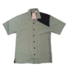 Hilton Monterey Shirt Olive Black-S | 17% korting | Fiftiesstore