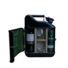 His & Hers Giftset - Zwart - Stijlvolle jerrycan - Uniek cadeau voor koppels - Geschenkset voor hem en haar | DESIGNED BY MAN
