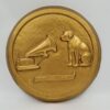 His Master's Voice Nipper Wall Plaque - Ø40 cm (Gips) | The Dutch Pickers