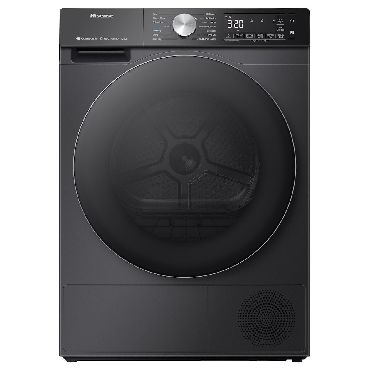 Hisense DH5S102BB Warmtepompdroger Zwart | Hisense