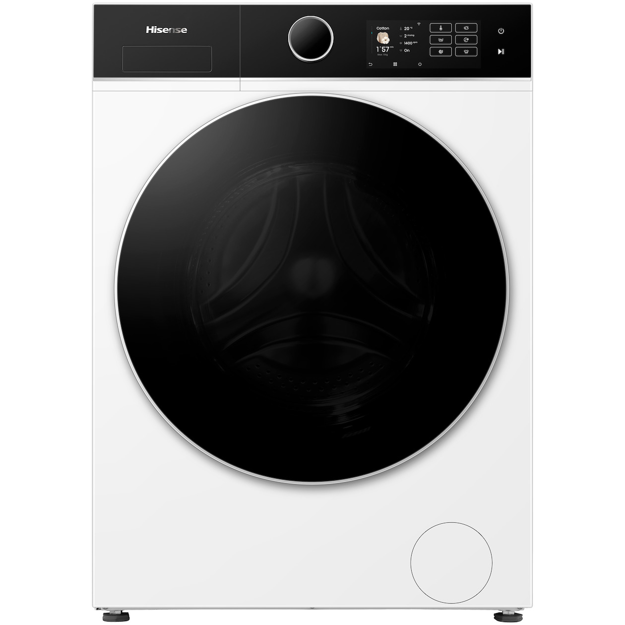 Hisense WF5I8043BWF Wasmachine Wit | Hisense
