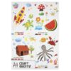 Hobbysheets A4 16 Stuks Vilt/foam/glitter |