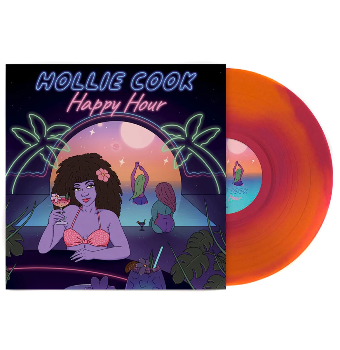 Hollie Cook - Happy Hour - Orchid & Tangerine Gekleurd Vinyl - Beperkte Oplage (LP) | Fiftiesstore