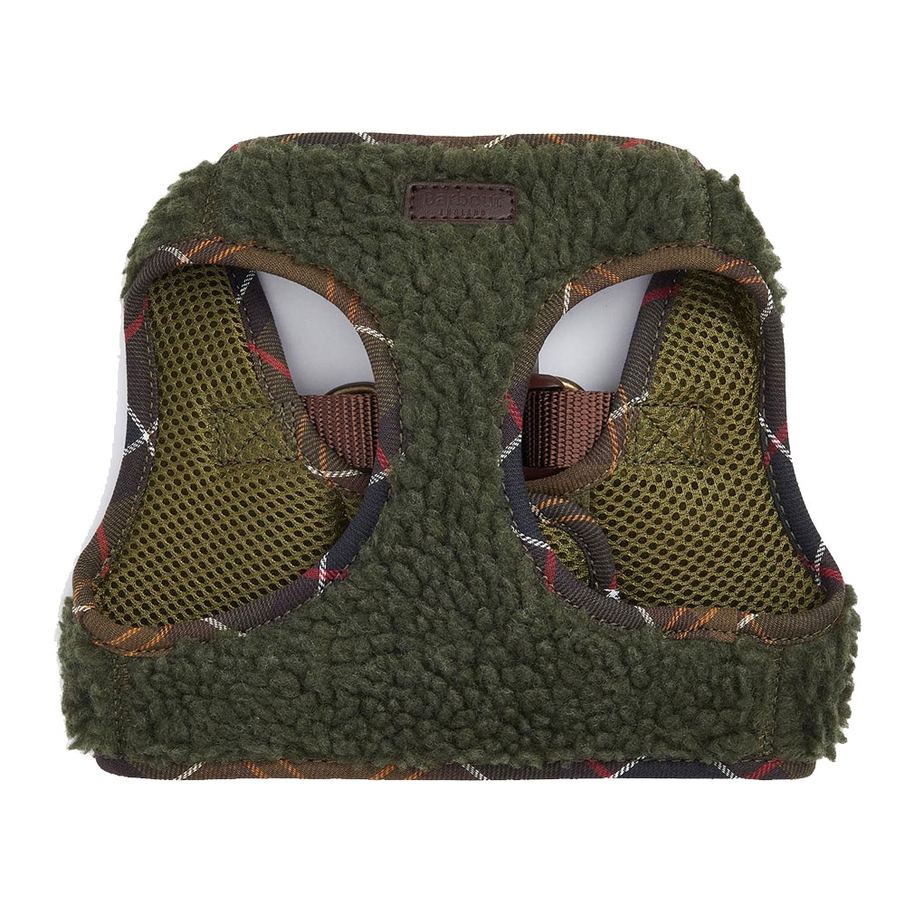 Honden Harnas Fleece Olive | Barbour