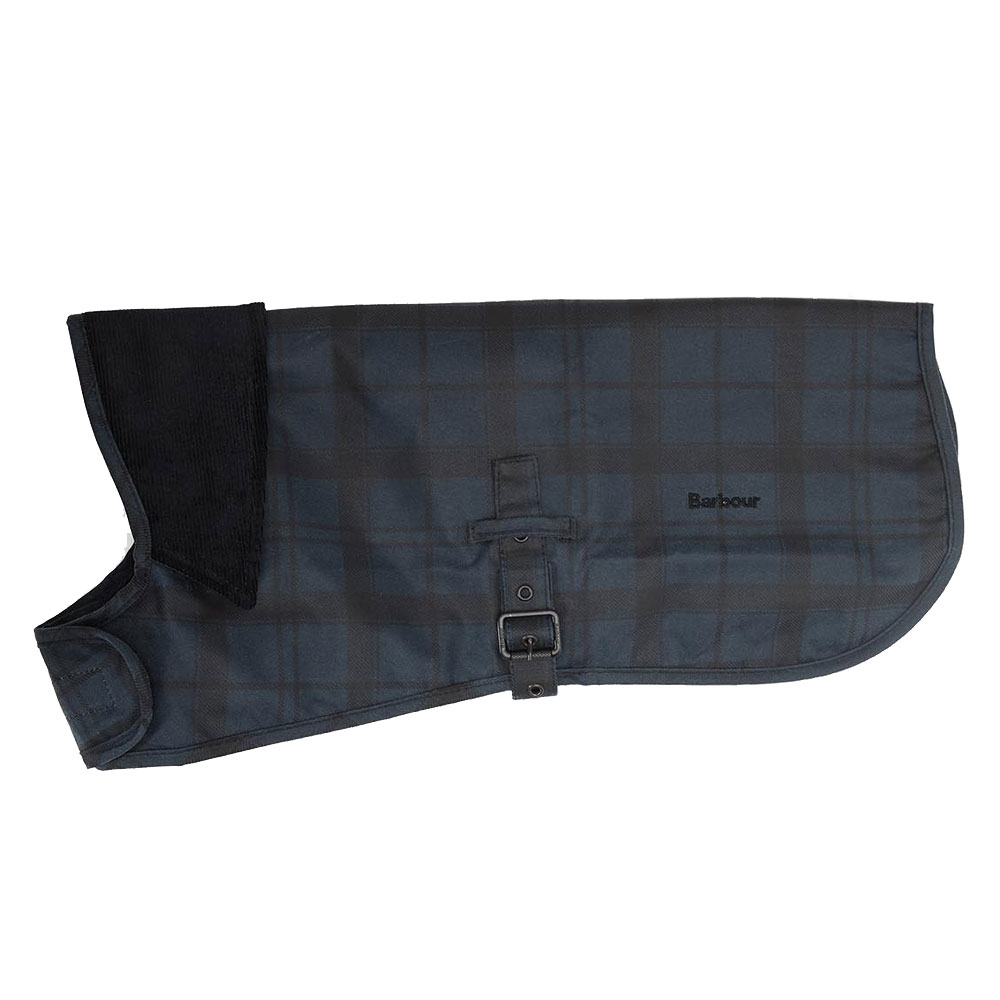Honden Waxjas Ambleside Navy tartan | Barbour