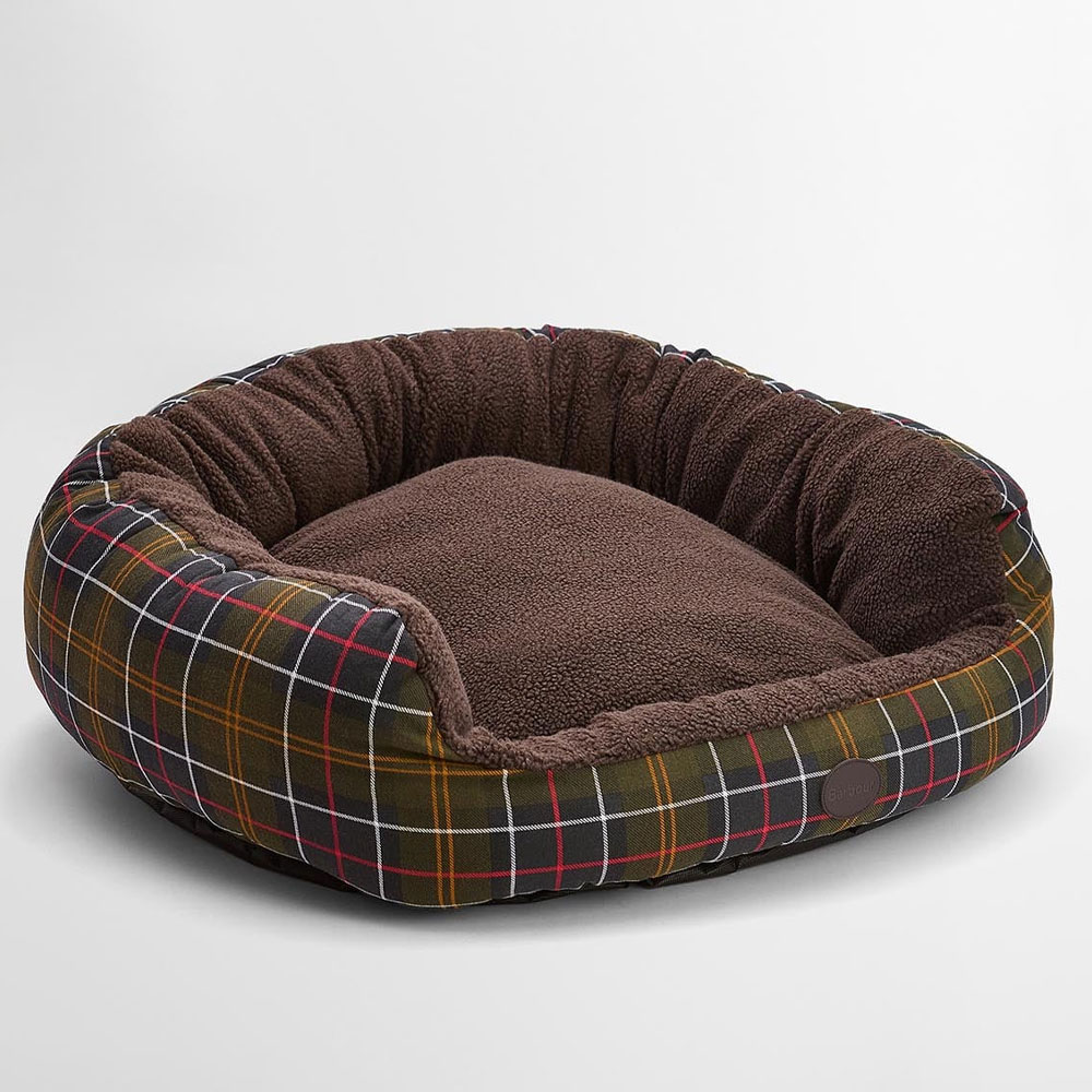 Hondenmand Snuggle Bed Classic tartan 35In | Barbour